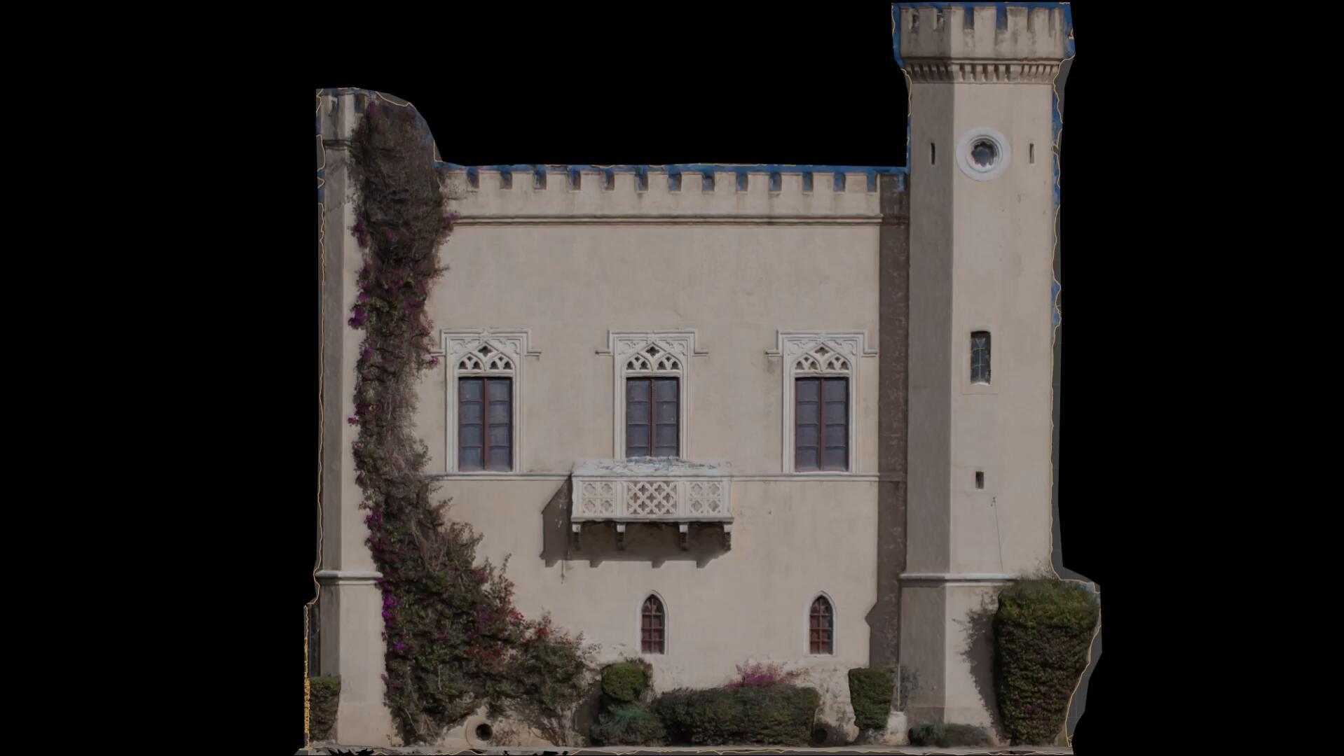 Queen Amalia's Tower Mapping #2